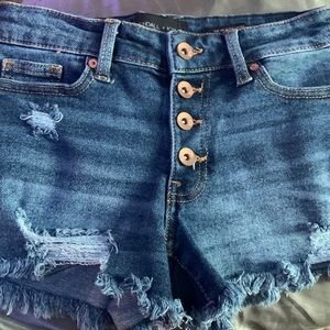 Kendall and Kylie womens Jean shorts the hipster short